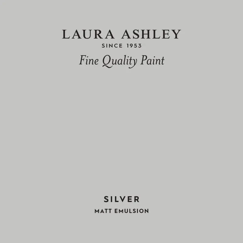 Laura Ashley Peel & Stick Sample - Silver 1