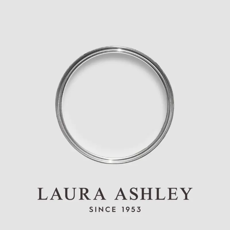 Laura Ashley Paint - Sugared Grey White 1