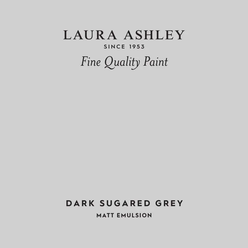 Laura Ashley Peel & Stick Sample - Dark Sugared Grey 1
