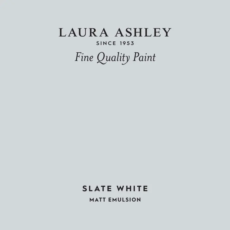 Laura Ashley Peel & Stick Sample - Slate White 1