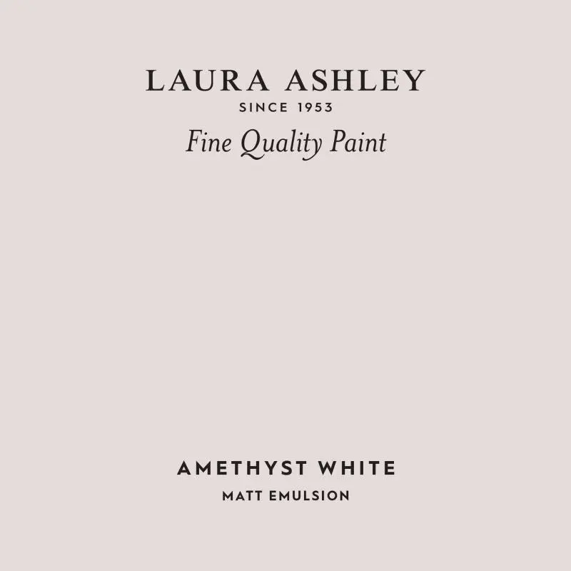 Laura Ashley Peel & Stick Sample - Amethyst White 1