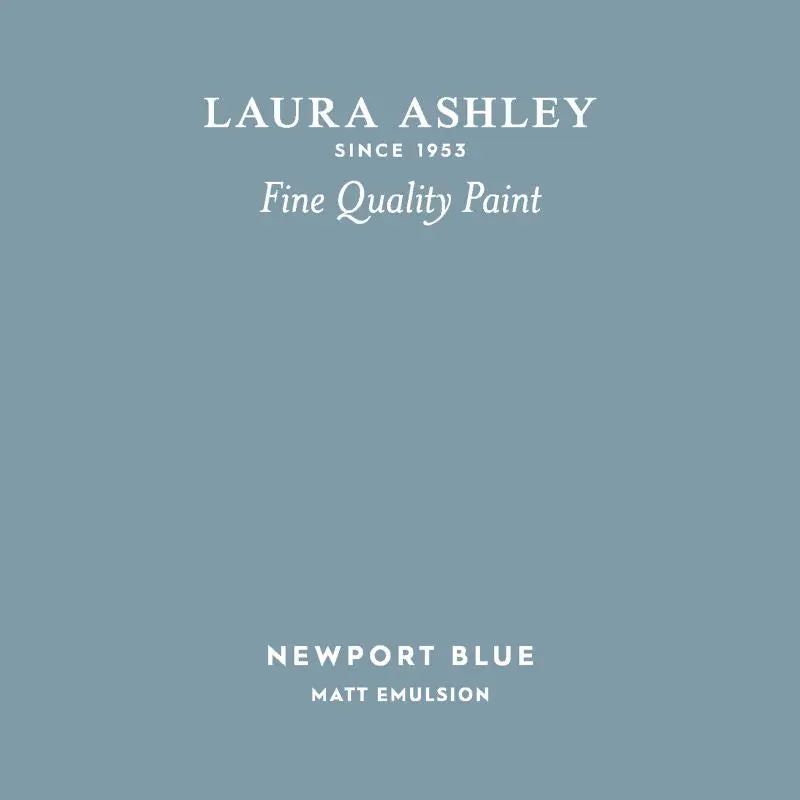 Laura Ashley Peel & Stick Sample - Newport Blue 1