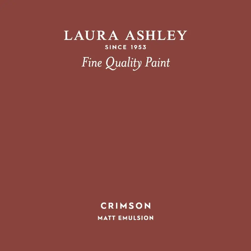 Laura Ashley Peel & Stick Sample - Crimson 1