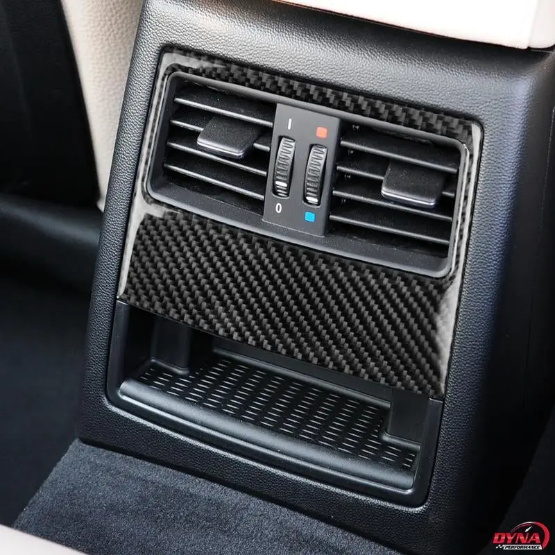 Dynacarbon™️ Rear Air Conditioning Outlet Vent Trim Overlay For Bmw E90 3 Series 1