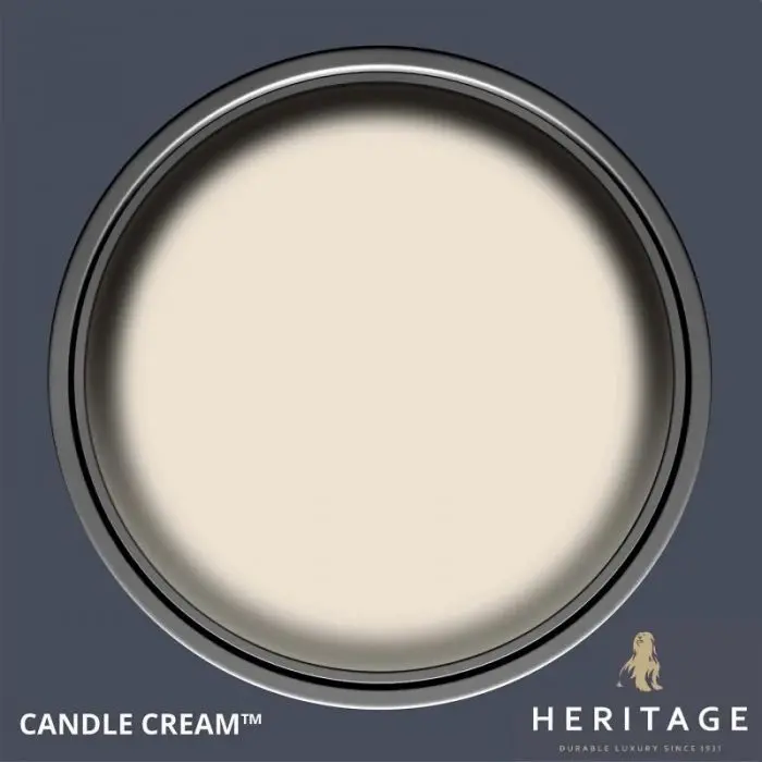 Dulux Heritage Matt Emulsion - Candle Cream 2