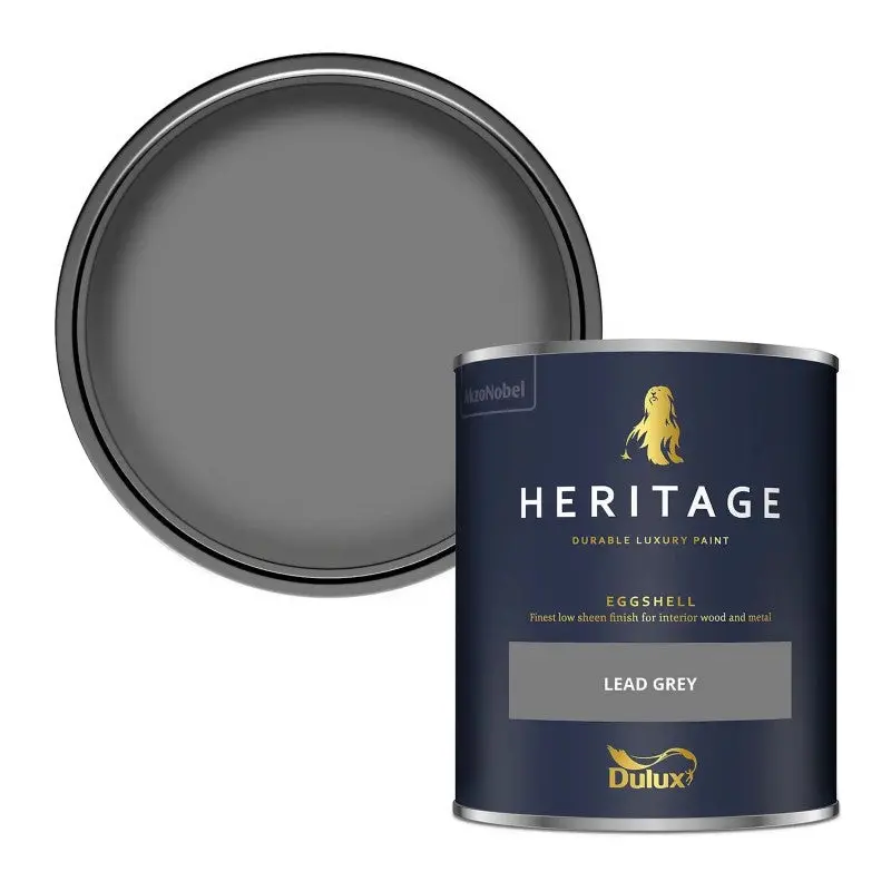 Dulux Heritage Eggshell - Lead Grey 1