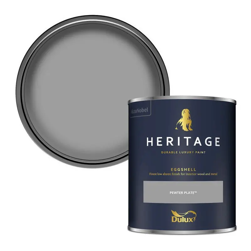 Dulux Heritage Eggshell - Pewter Plate 1