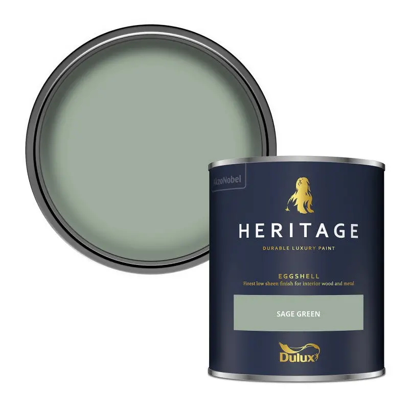 Dulux Heritage Sage Green - Eggshell 1