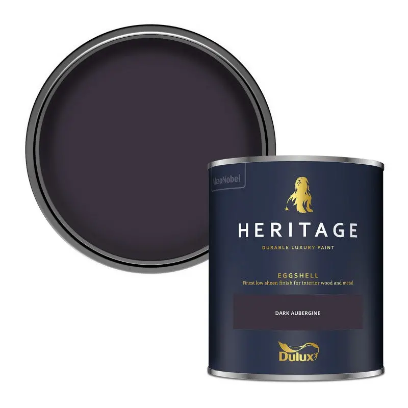 Dulux Heritage Eggshell - Dark Aubergine 1