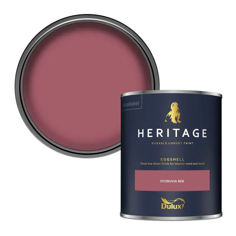 Dulux Heritage Eggshell - Fitzrovia Red 1