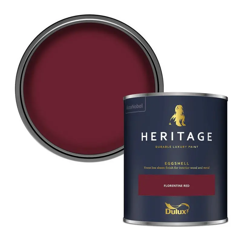 Dulux Heritage Eggshell - Florentine Red 1