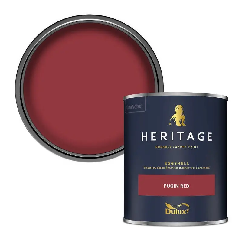 Dulux Heritage Eggshell - Pugin Red 1
