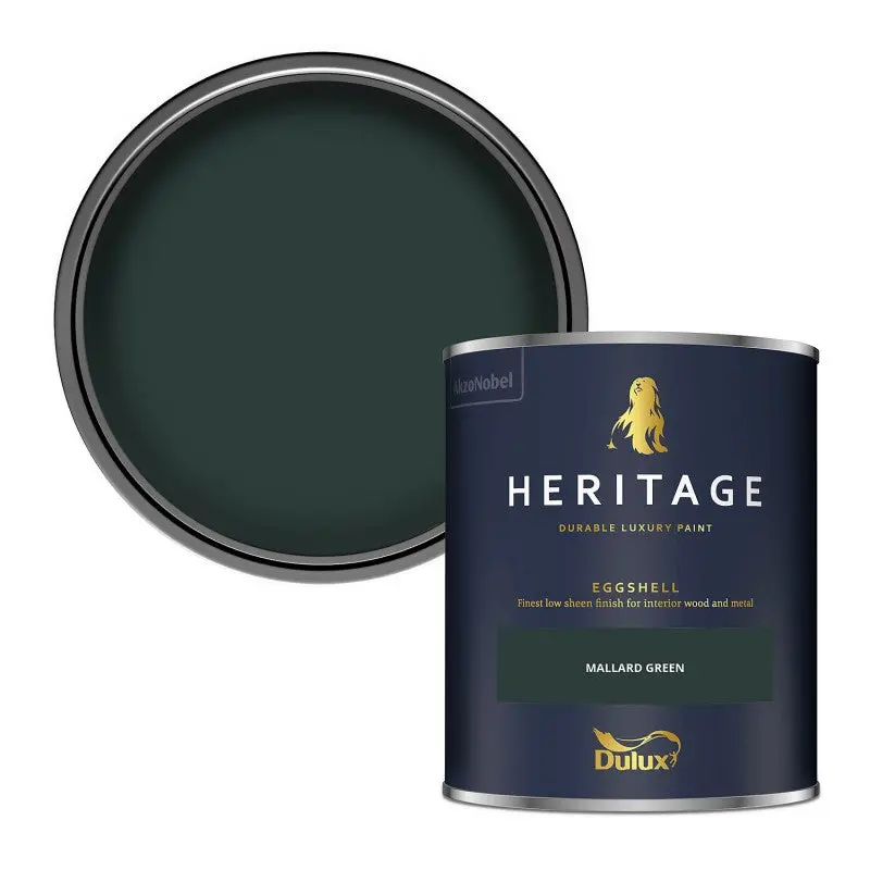 Dulux Heritage Eggshell - Mallard Green 1