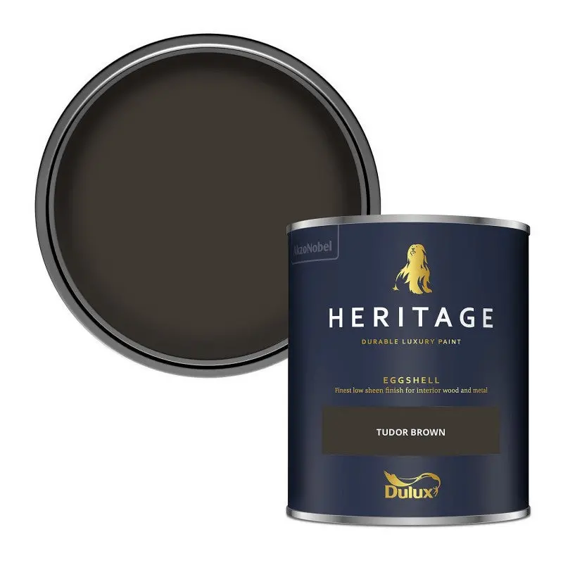 Dulux Heritage Eggshell - Tudor Brown 1