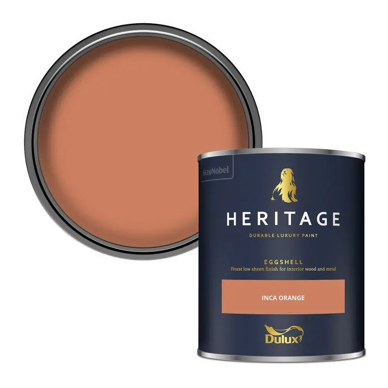 Dulux Heritage Eggshell - Inca Orange 1