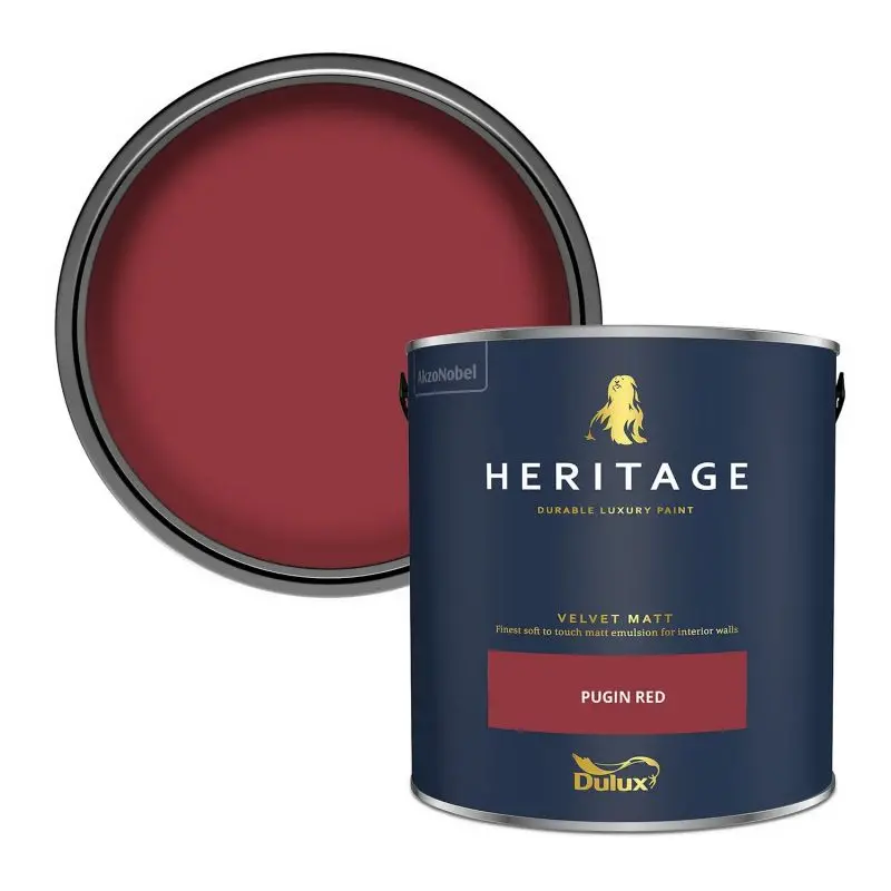 Dulux Heritage Pugin Red - Matt Emulsion 2