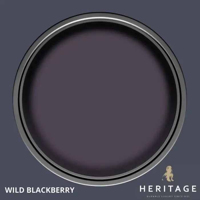 Dulux Heritage Matt Emulsion - Wild Blackberry 3