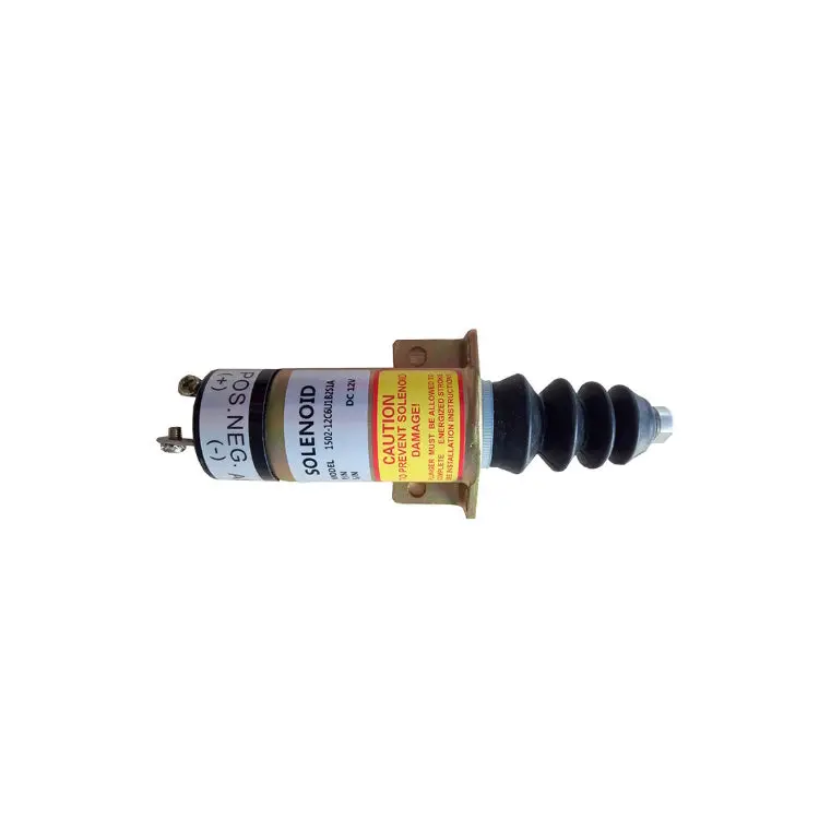 12V 1500-2107 1502-12C6u1b2s1a New Fuel Shutoff Solenoid Fits For Woodeward 1