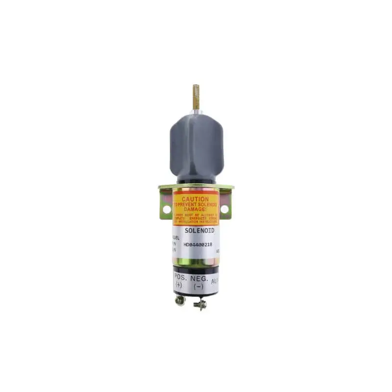 12V 1500-3026 1502-12C2u1b5s2 Diesel Shut Down Solenoid For Woodward Skyjack 103007 1