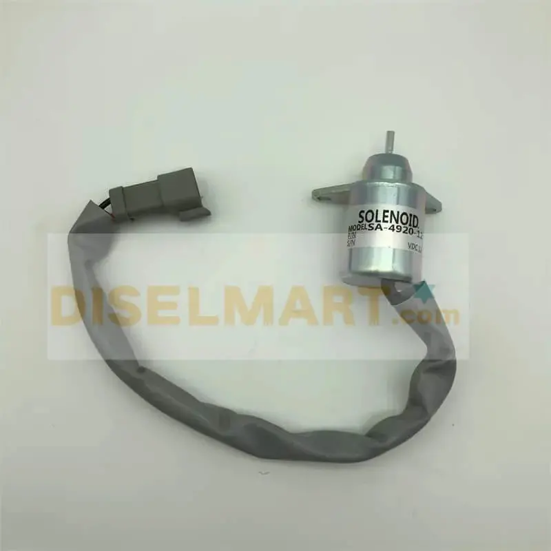 Diselmart 12V 41-9100 Fuel Shut Off Solenoid Fits For Yanmar Engine Thermo King Tk249 Tk374 2
