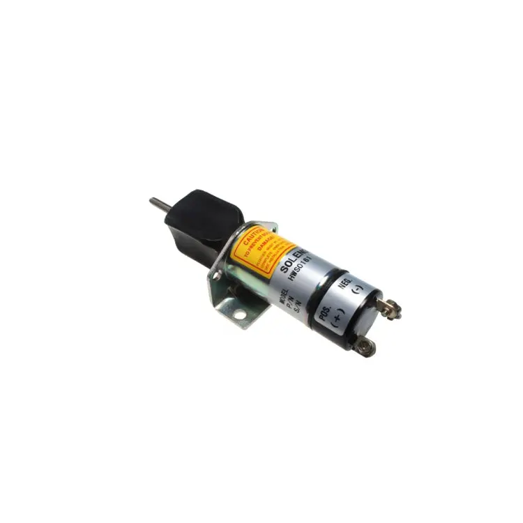 12V 1504-12C2u1b1s1 Diesel Stop Solenoid With 2 Terminals Fits For Kubota Df-750 Choke Solenoid 1