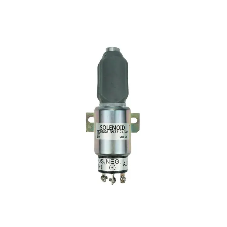 12V 1751-1267U1b1s5a Sa-3933-12 Fuel Stop Solenoid Fits For Cummins Caterpillar E70b Excavator 1