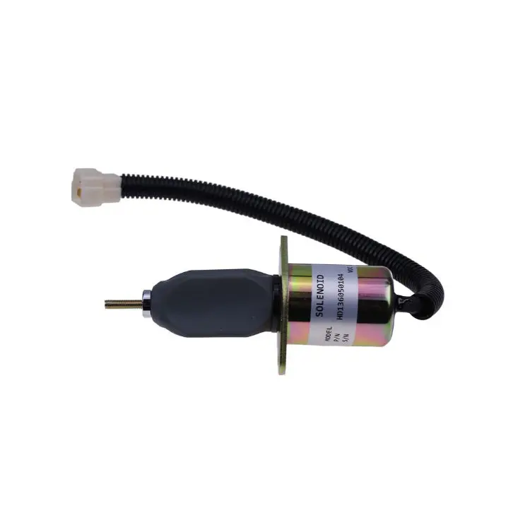 12V 425-36117 Stop Solenoid Fits For Yanmar 4Tne106 106T Engine Gehl Sl7600 Sl7800 Skid Loader 1