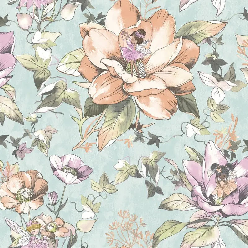 Floral Fairies Wallpaper 1