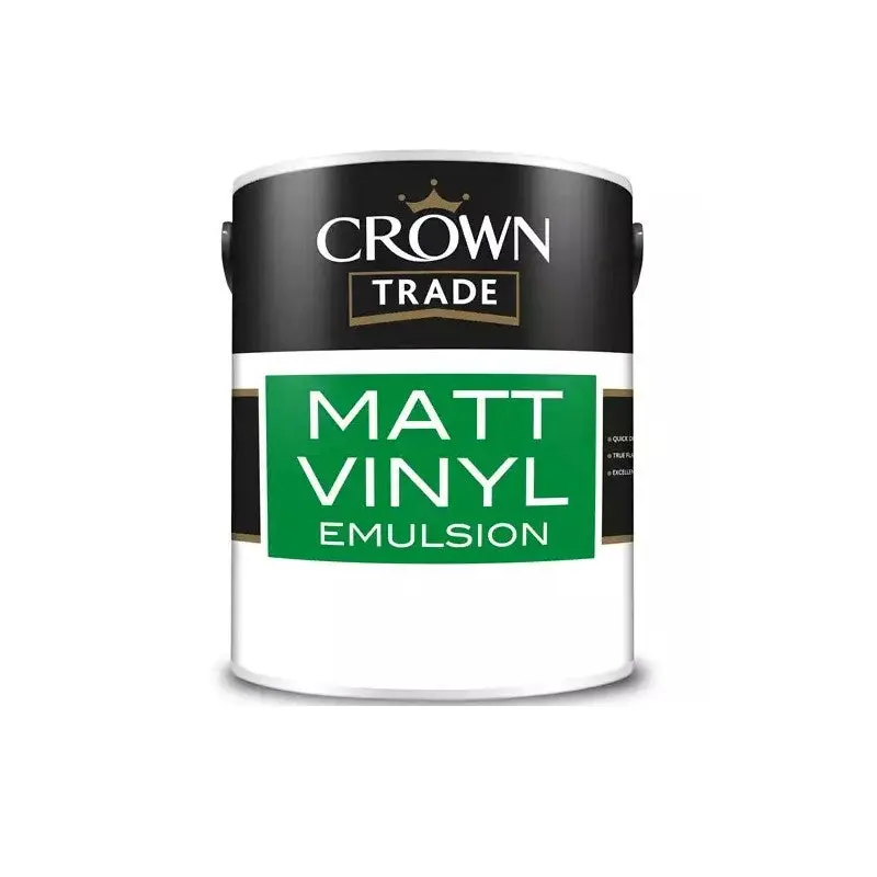Crown Trade Vinyl Matt Emulsion - Colour Match 1