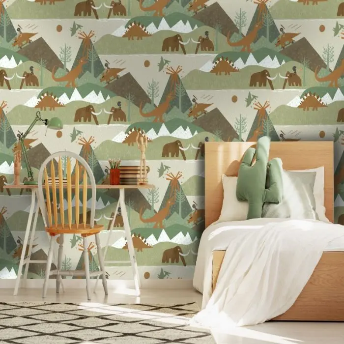 Kids Prehistoric Animal Wallpaper 1