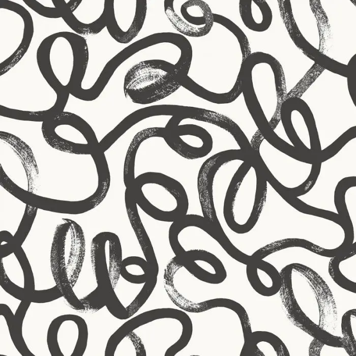 Squiggle Line Wallpaper 1