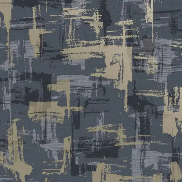 Abstract Geo Metallic Navy Wallpaper Sample 1