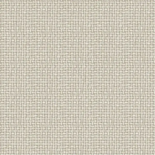 Basket Weave Cream Wallpaper Sample 1