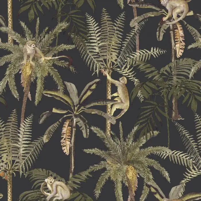 Monkey Oasis Wallpaper 1