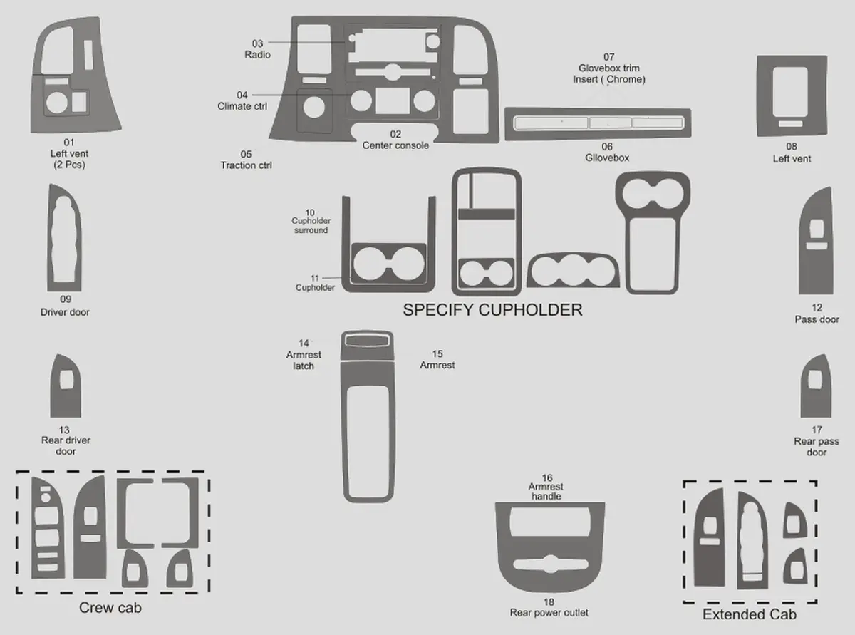Chevrolet Silverado 2500Hd (Crew Cab) 2007-2013 1