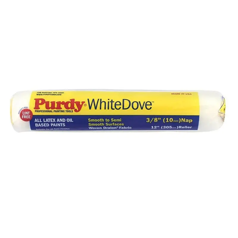 Purdy White Dove Roller Sleeve 12" (3/8" Nap) 1