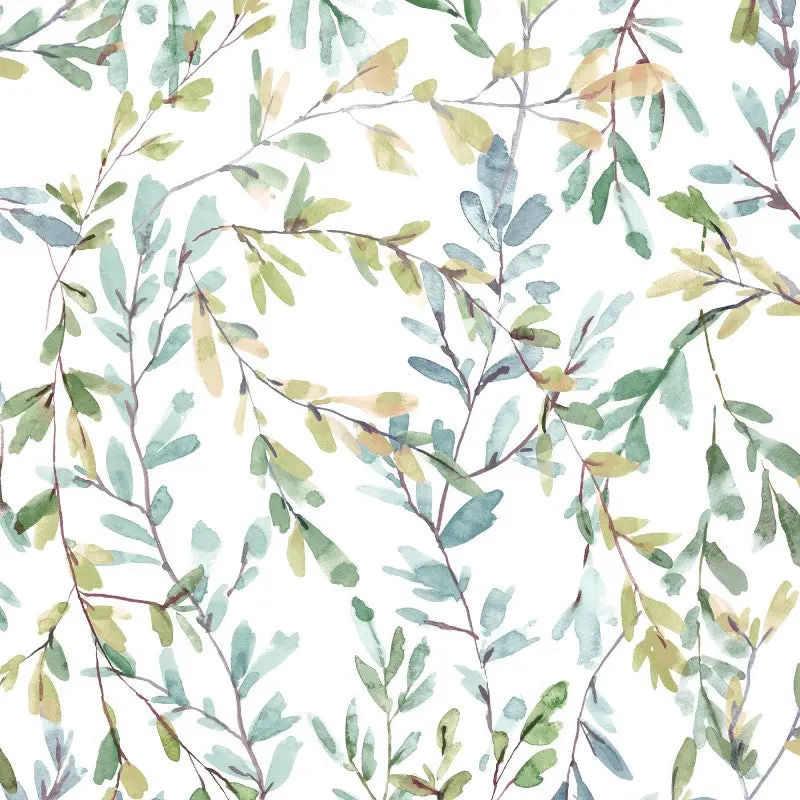 Laura Ashley Brayton Leaves Wallpaper 1