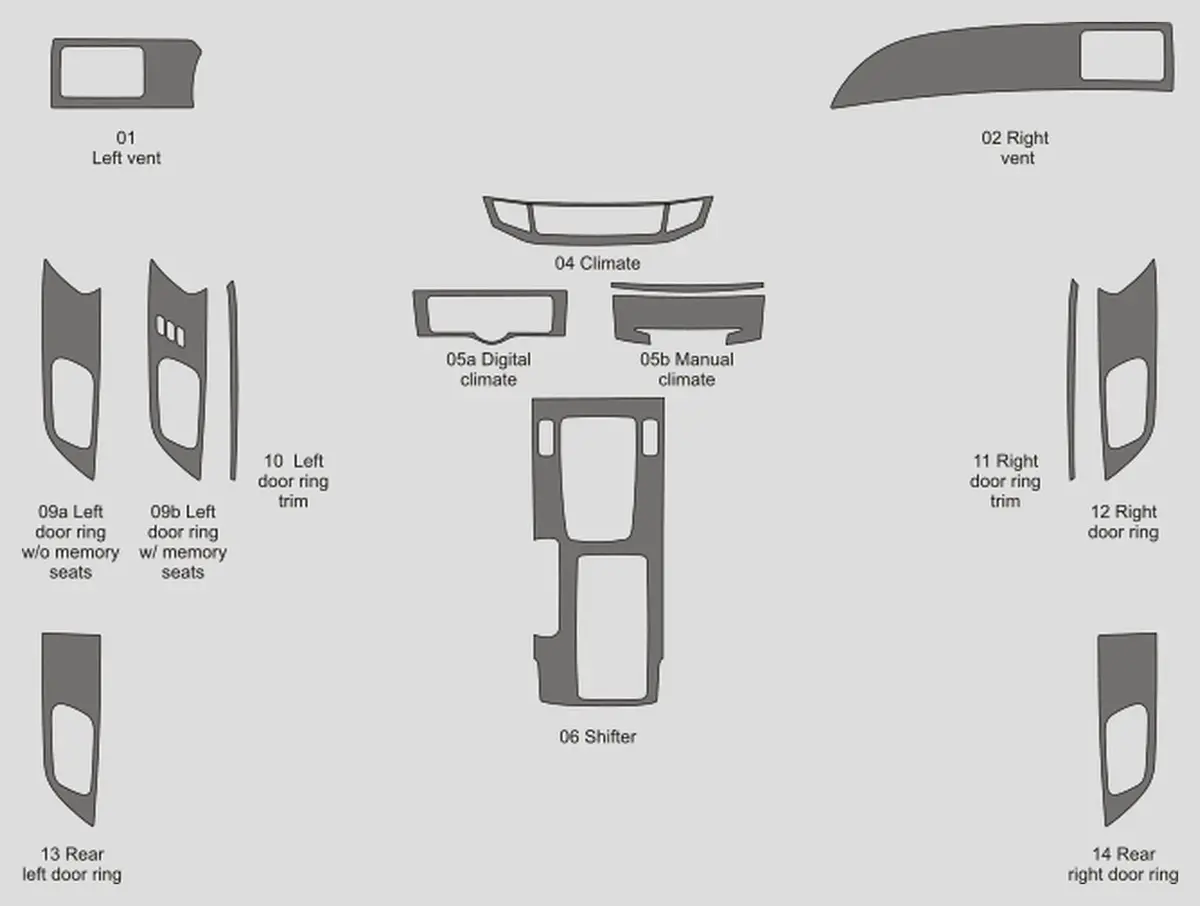 Honda Accord (Sedan) 2013-2017 1