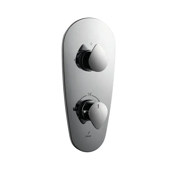 Jaquar Vignette Prime Exposed Part Kit Of Thermostatic Shower With 2-Way Diverter Vgp-Chr-81681K 1