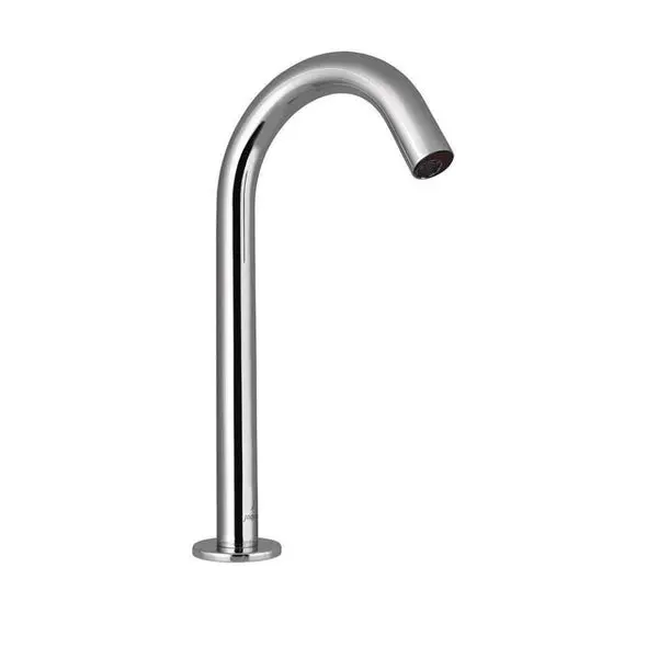 Jaquar Blush High Neck Deck Mounted Sensor Faucet With Control Box & Pre-Mixed Water Supply Kit (Battery Operated) Snr-Chr-51449Pk 1