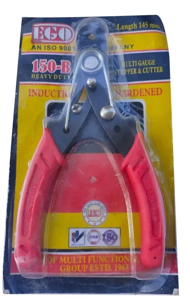 Ego Mild Steel 145Mm 150 B Multi Gauge Stripper Cutter, For Agriculture 1