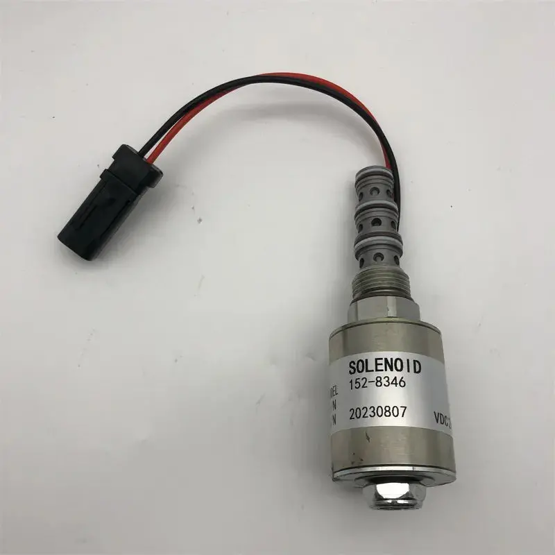 24V 152-8346 Solenoid Valve Fits For Caterpillar Cat 311C 314C 315C 318C 320C 321C 322C 325C 345C 2