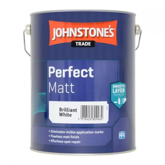 Johnstone's Trade Perfect Matt - Brilliant White 1