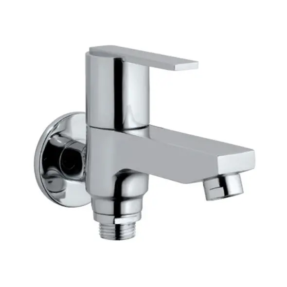 Jaquar Fonte 2 Way Bib Cock With Wall Flange Fon-Chr-40041 1