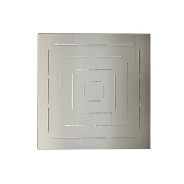 Jaquar  Maze Showers Square Shape Single Flow Maze Overhead Shower 150X150mm Square Shape Single Flow (Body & Face Plate Stainless Steel With Chrome Finish) With Rubit Cleaning System Ohs-Chr-1605 1