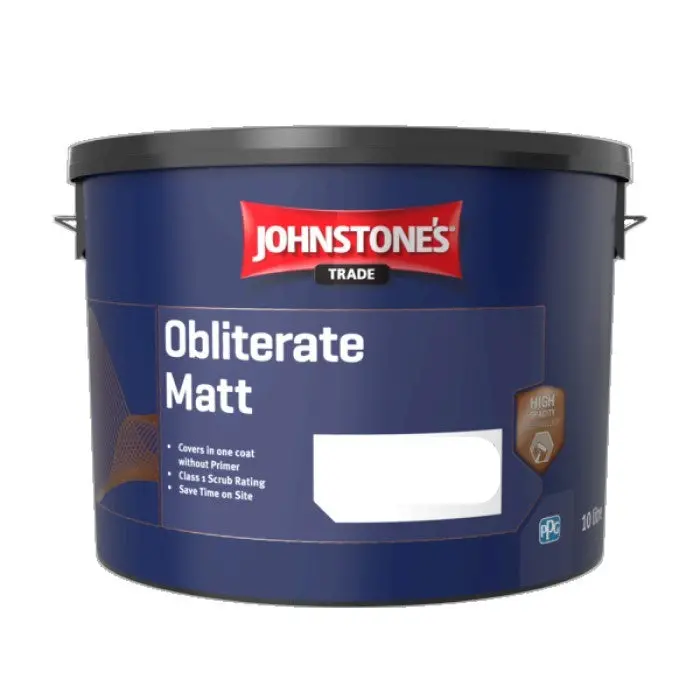 Johnstone's Trade Obliterate Matt - Colour Match 1