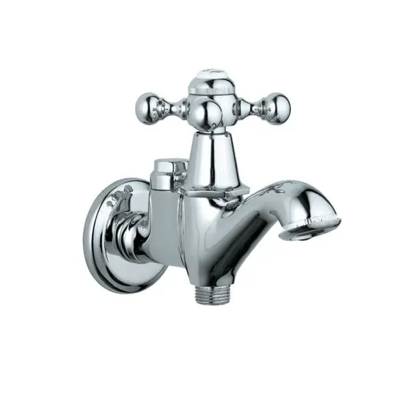 Jaquar Queen’S Two-Way Bib Tap With Wall Flange Qqt-Chr-7041 1