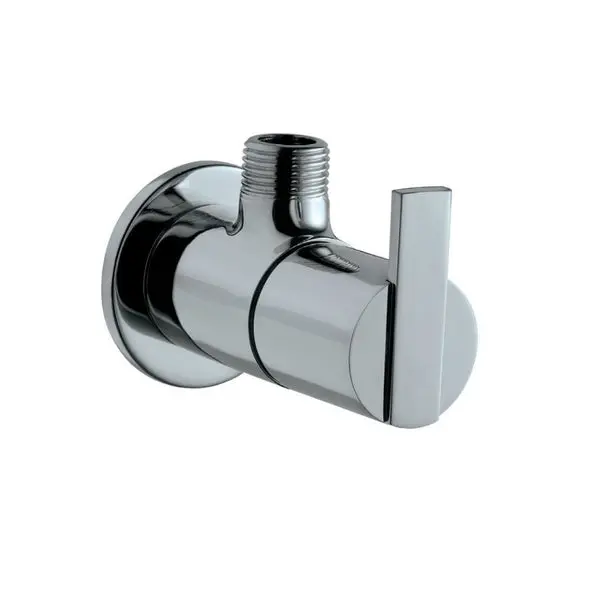 Jaquar Fonte Angular Stop Cock With Wall Flange Fon-Chr-40053 1