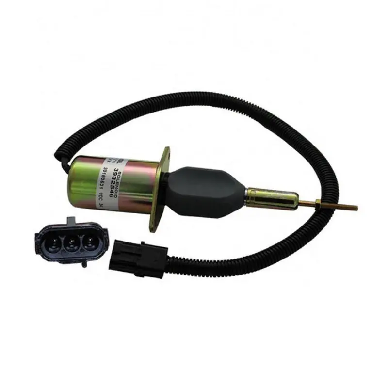 24V 3932546 Sa-4639-24 Diesel Stop Solenoid Fits For Cummins Diesel Engine 1