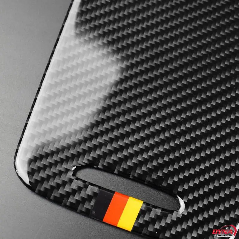 Dynacarbon™️ Carbon Fiber Center Console Panel Trim Overlay For Mercedes Benz A Class Cla Gla 2013-2018 4